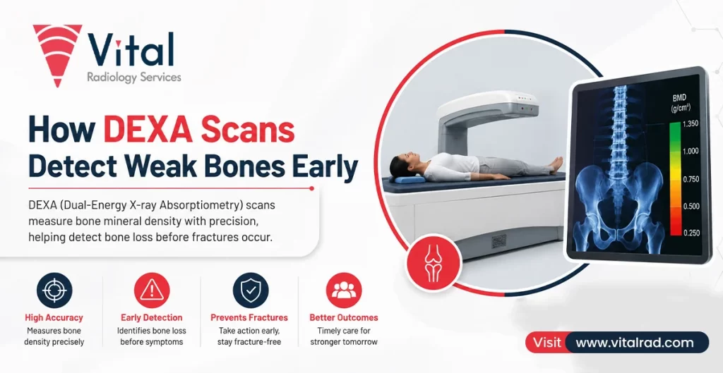 How DEXA Scans Detect Weak Bones Early
